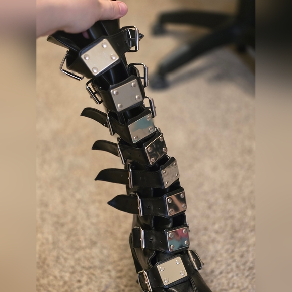 Demonia SWING-815 platform boots - Picture 12 of 14